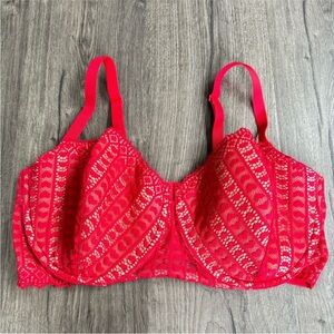 Adore Me Heart Printed Bra